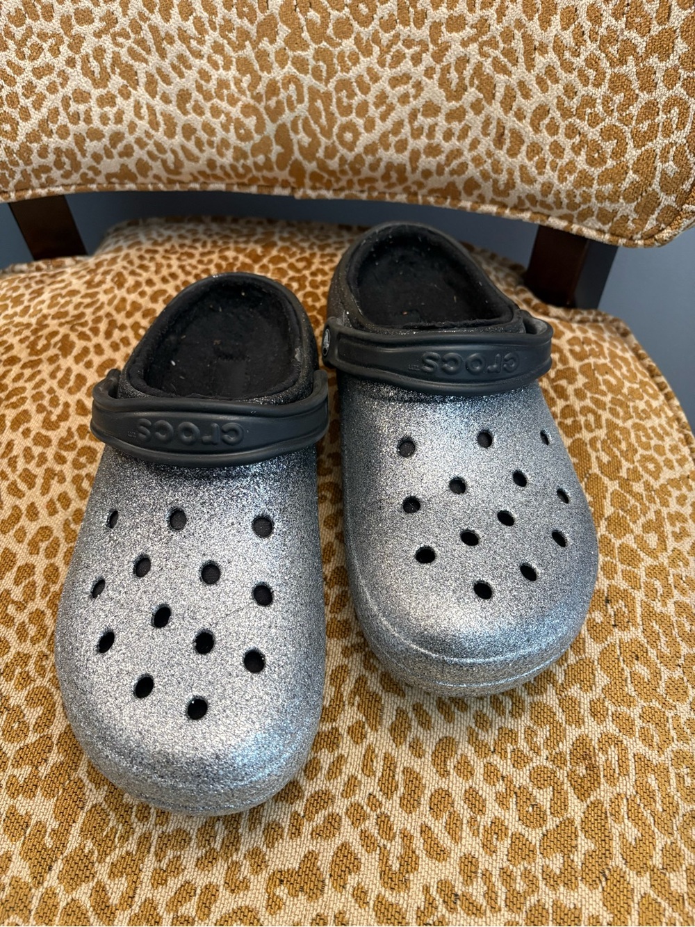 Women’s Sparkle Crocs Size 10 - Picture 4 of 5
